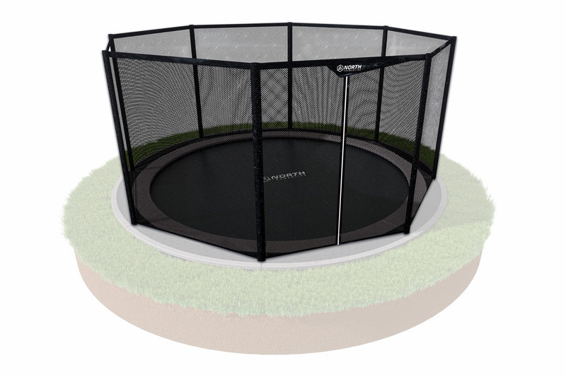 North Inground Round separat skyddsnät (2025-)
